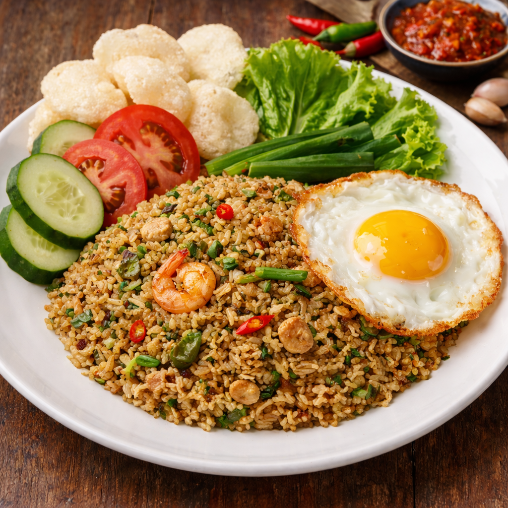 Nasi Goreng Biasa Kampung Kedai Locale
